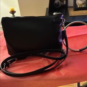 INC International Concepts Black Crossbody Bag